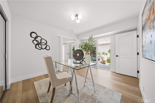 12 Creekside, Irvine, CA 92603 - dining space featuring light wood-type flooring