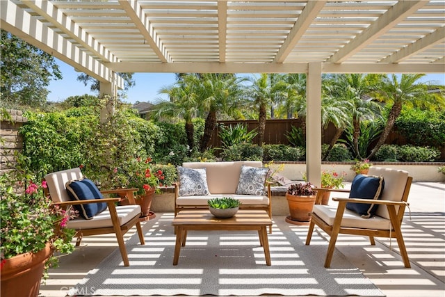 12 Creekside, Irvine, CA 92603 - fenced backyard featuring a patio and a pergola