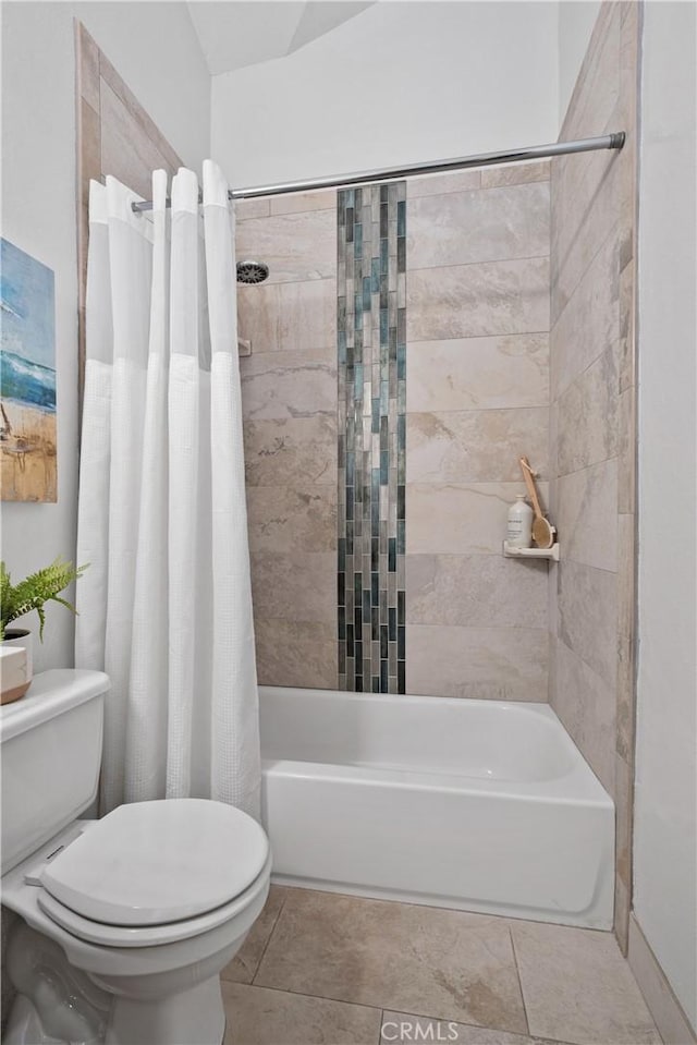 409 Utica Ave Unit C23, Huntington Beach, CA 92648 - full bathroom with toilet and shower / bath combo with shower curtain