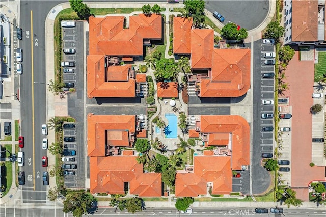 409 Utica Ave Unit C23, Huntington Beach, CA 92648 - bird's eye view of a pool area