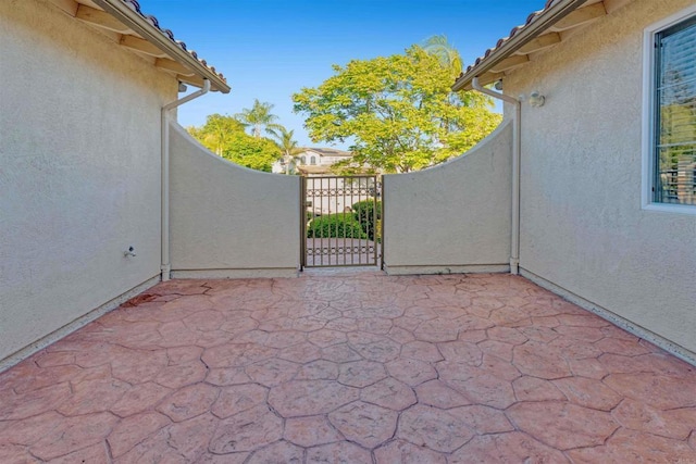 837 Calle Lagasca, Chula Vista, CA 91910 - view of patio / terrace with a gate
