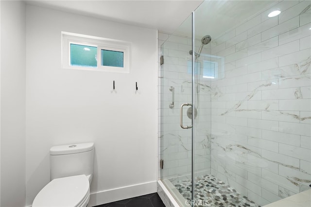 294 Calle Cuervo, San Clemente, CA 92672 - full bath with a shower stall and tile patterned floors