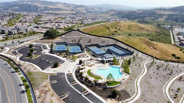 12 Rastro St, Rancho Mission Viejo, CA 92694 - view of property location featuring a pool and a mountainous background