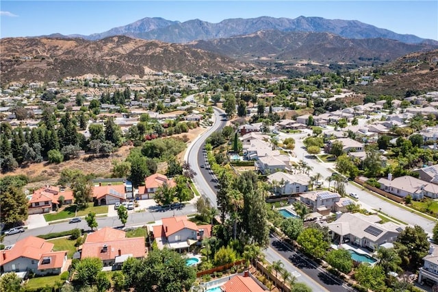 36151 Sharon Way, Yucaipa, CA 92399 - aerial perspective of suburban area with mountains