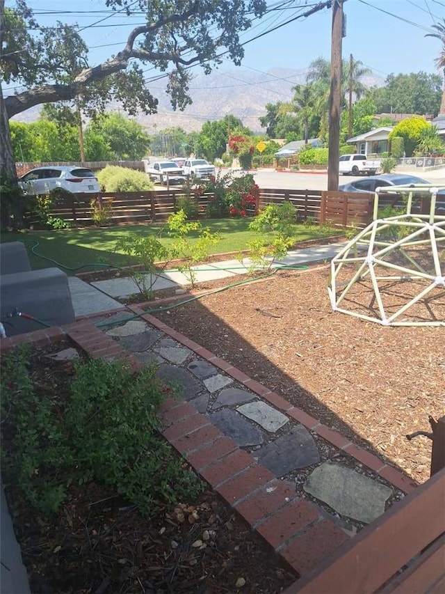 2109 N Marengo Ave, Altadena, CA 91001 - view of yard featuring a mountain view