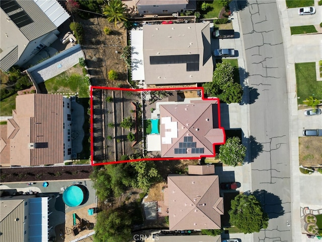 29063 Boulder Crest Way, Menifee, CA 92584 - view of property location featuring property parcel outlined and a pool