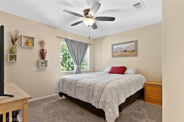 29063 Boulder Crest Way, Menifee, CA 92584 - bedroom with carpet flooring and a ceiling fan