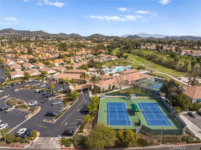 23974 Via Astuto, Murrieta, CA 92562 - aerial perspective of suburban area with mountains