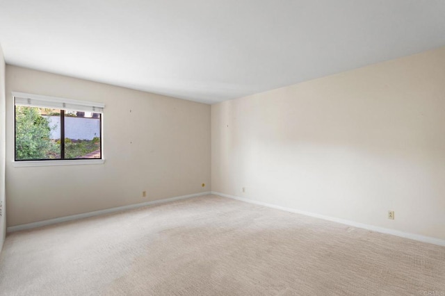 4750 Jeffer Ln, La Mesa, CA 91941 - spare room featuring baseboards and light colored carpet