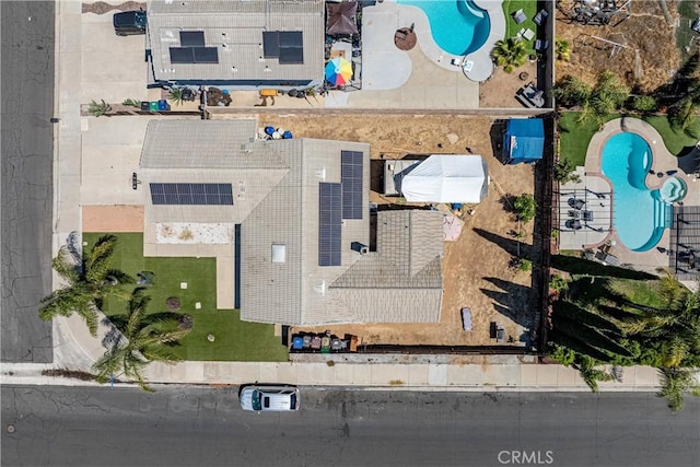 13848 Golden Eagle Ct, Moreno Valley, CA 92553 - aerial overview of property's location with a pool