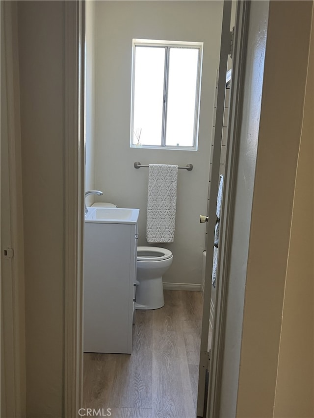 10563 Las Lunitas Ave, Tujunga, CA 91042 - bathroom featuring vanity and wood finished floors