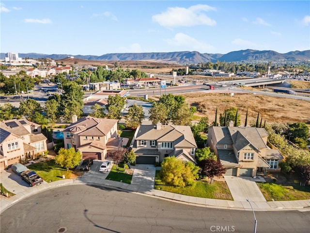 23825 Lancer Ct, Wildomar, CA 92595 - aerial view of residential area with mountains