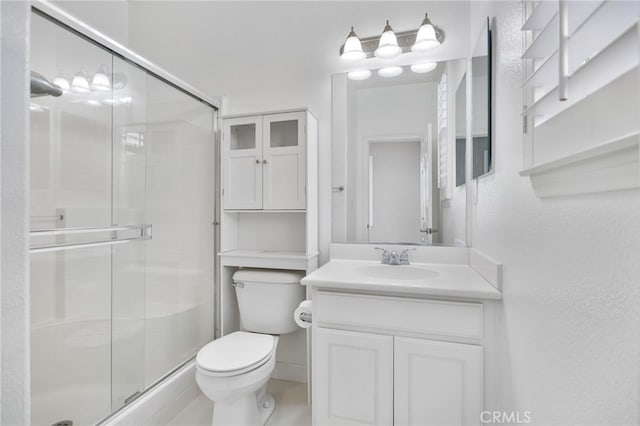 23825 Lancer Ct, Wildomar, CA 92595 - bathroom featuring vanity and a shower stall