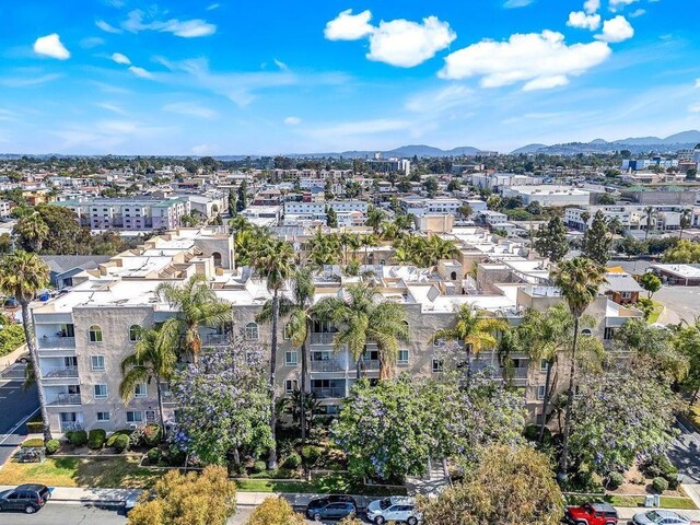 5252 Orange Ave Unit 326, San Diego, CA 92115 - aerial overview of property's location featuring mountains