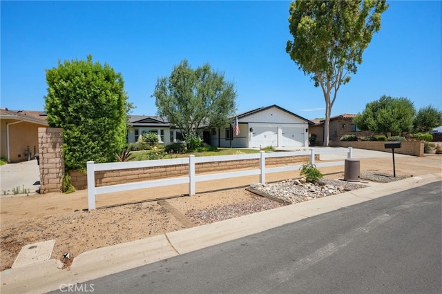 2777 Shadow Canyon Cir, Norco, CA 92860 - ranch-style home featuring a garage, concrete driveway, and a residential view