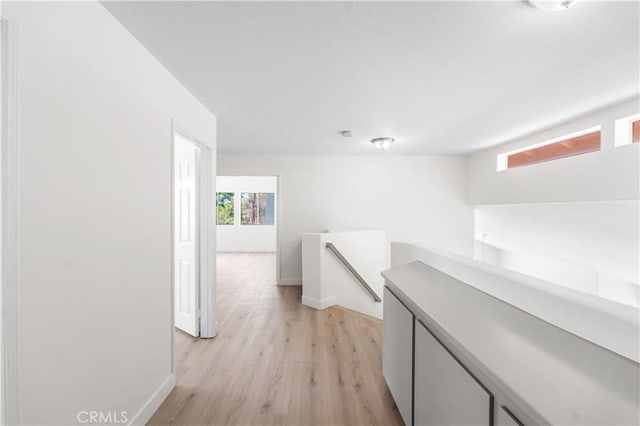 39524 Hawthorne St, Palmdale, CA 93551 - hall with an upstairs landing and light wood-style flooring