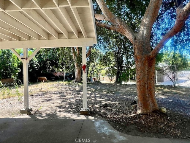 14712 Hiawatha St, San Fernando, CA 91345 - view of yard featuring a patio