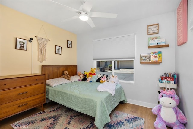 7 Via Olorosa, Rancho Santa Margarita, CA 92688 - bedroom featuring wood finished floors and a ceiling fan