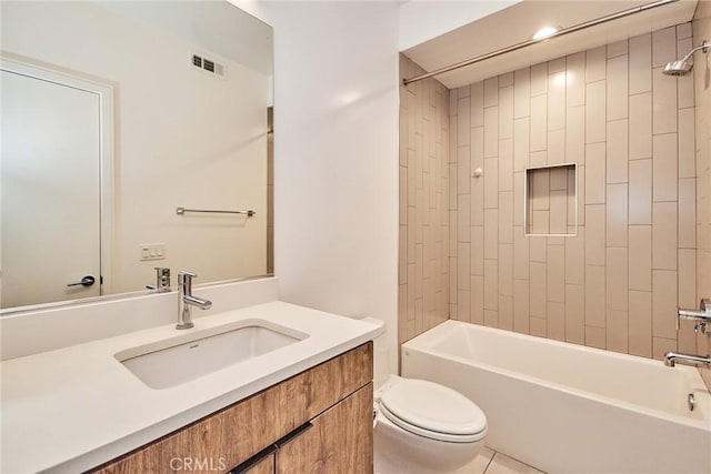 1050 N Joels Pl, Los Angeles, CA 90012 - bathroom with vanity and shower / bathtub combination