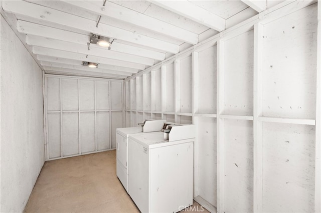 33771 Copper Lantern St, Dana Point, CA 92629 - washroom featuring separate washer and dryer
