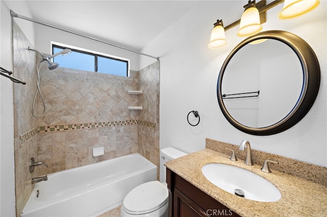 33771 Copper Lantern St, Dana Point, CA 92629 - full bathroom featuring vanity and shower / tub combination