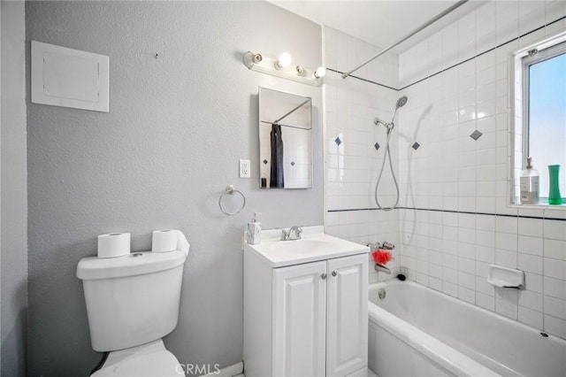 43926 3rd St E, Lancaster, CA 93535 - bathroom with vanity and bathing tub / shower combination