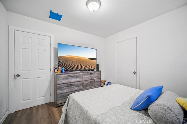 43926 3rd St E, Lancaster, CA 93535 - bedroom featuring dark wood-style floors