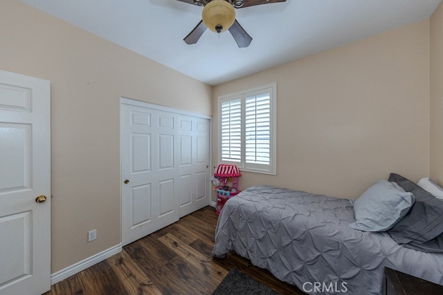 20770 Stony Brook Cir, Riverside, CA 92508 - bedroom featuring wood finished floors and ceiling fan