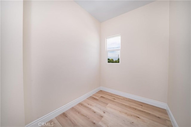 2709 Cogswell Rd Unit B, El Monte, CA 91732 - empty room with baseboards and light wood-style flooring