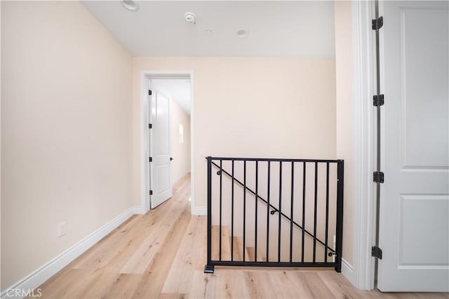 2709 Cogswell Rd Unit B, El Monte, CA 91732 - hall with wood finished floors and an upstairs landing
