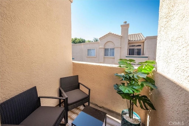 18818 Vista Del Canon Unit G, Newhall, CA 91321 - view of balcony