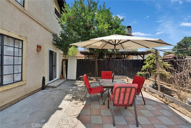 1029 S Reservoir St, Pomona, CA 91766 - view of patio with outdoor dining area