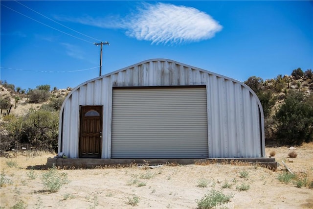 54889 Navajo Trl, Yucca Valley, CA 92284 - view of detached garage