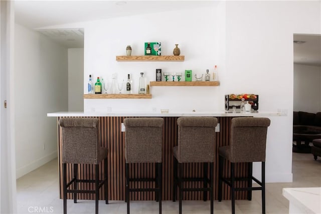 54889 Navajo Trl, Yucca Valley, CA 92284 - view of indoor wet bar
