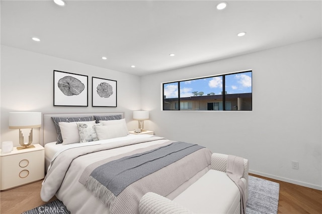 330 N Jackson St Unit 313, Glendale, CA 91206 - bedroom with recessed lighting and wood finished floors
