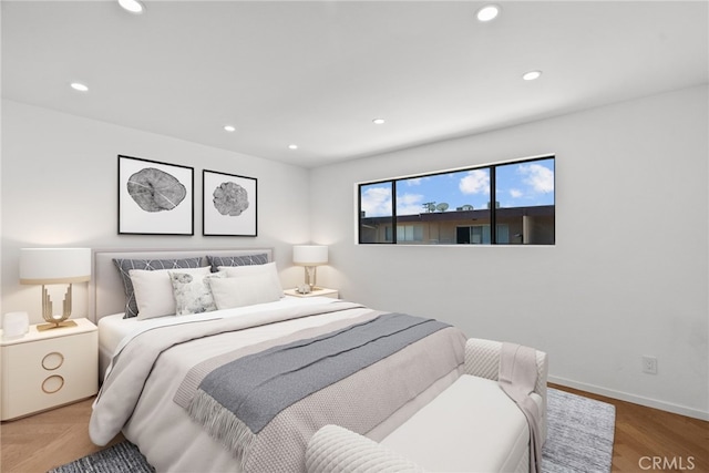 330 N Jackson St Unit 313, Glendale, CA 91206 - bedroom with recessed lighting and wood finished floors