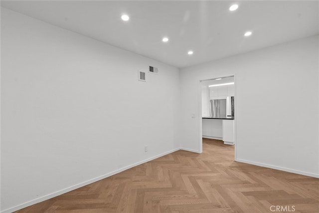 330 N Jackson St Unit 313, Glendale, CA 91206 - empty room featuring recessed lighting and baseboards