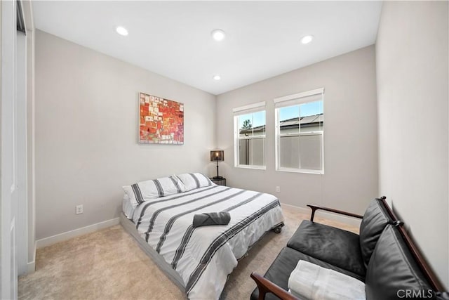 151 Fremont, Lake Forest, CA 92630 - bedroom with light carpet and recessed lighting