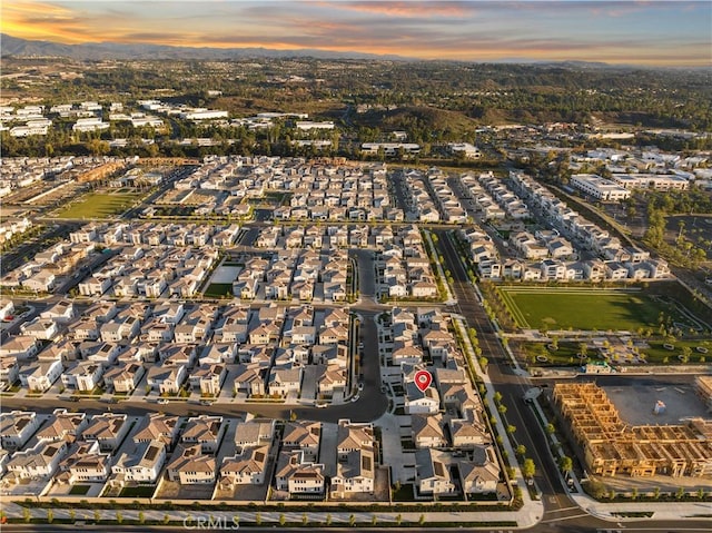 151 Fremont, Lake Forest, CA 92630 - aerial view of property's location with nearby suburban area