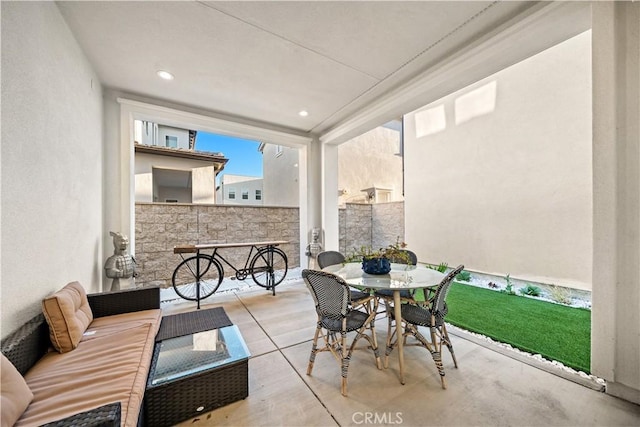 151 Fremont, Lake Forest, CA 92630 - view of patio / terrace featuring outdoor dining area