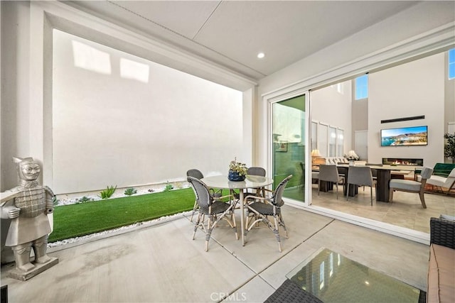 151 Fremont, Lake Forest, CA 92630 - view of patio featuring outdoor dining space