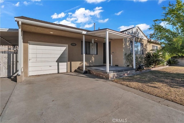 7708 Birchleaf Ave, Pico Rivera, CA 90660 - single story home with stucco siding, a garage, and concrete driveway