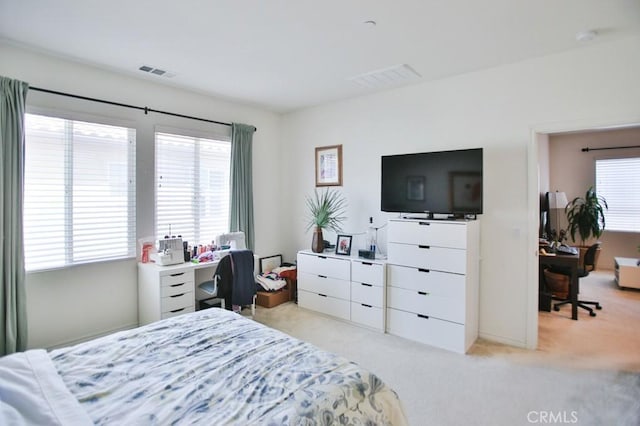 233 47th St, Long Beach, CA 90805 - bedroom featuring light colored carpet and a desk