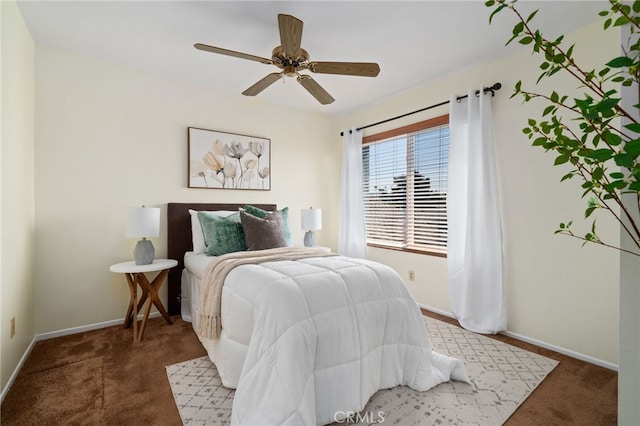 11265 Gardiners Ct, Cypress, CA 90630 - bedroom with carpet floors and a ceiling fan