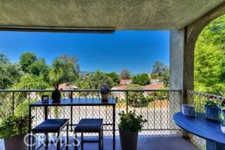 3242 San Amadeo Unit 2D, Laguna Woods, CA 92637 - view of balcony