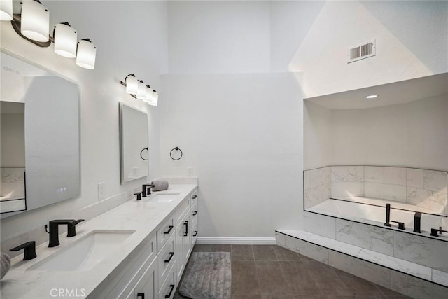 1205 Cerca, San Clemente, CA 92673 - bathroom with a bath and double vanity