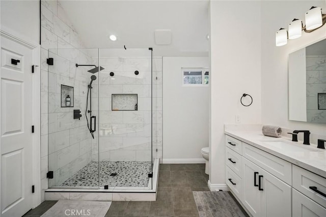 1205 Cerca, San Clemente, CA 92673 - bathroom featuring vanity and a stall shower