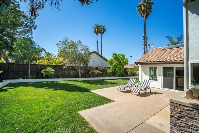 1205 Cerca, San Clemente, CA 92673 - fenced backyard featuring a patio area