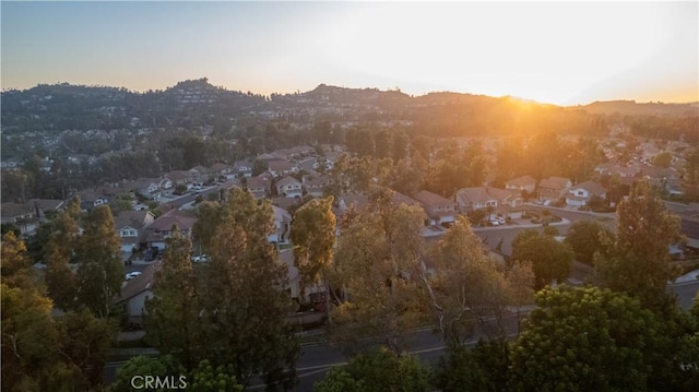 148 N Mine Canyon Rd Unit C, Orange, CA 92869 - aerial view of property's location featuring nearby suburban area
