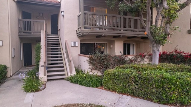 148 N Mine Canyon Rd Unit C, Orange, CA 92869 - view of property featuring stairway